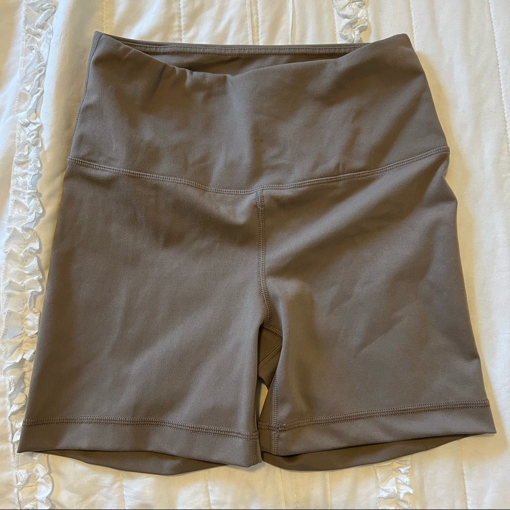 Yogalicious Brown Biker Shorts